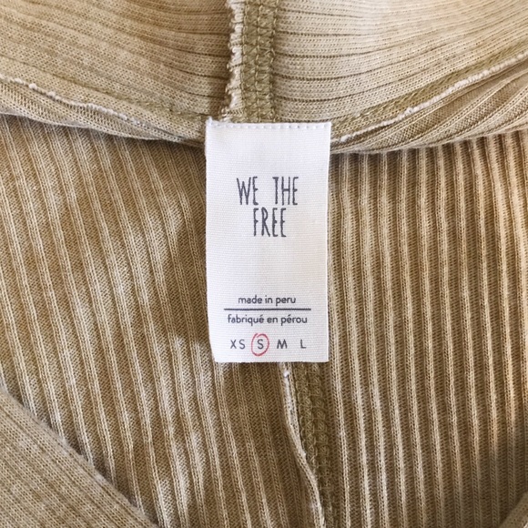 Free People Ocean View Plunging V (S) - Picture 3 of 7